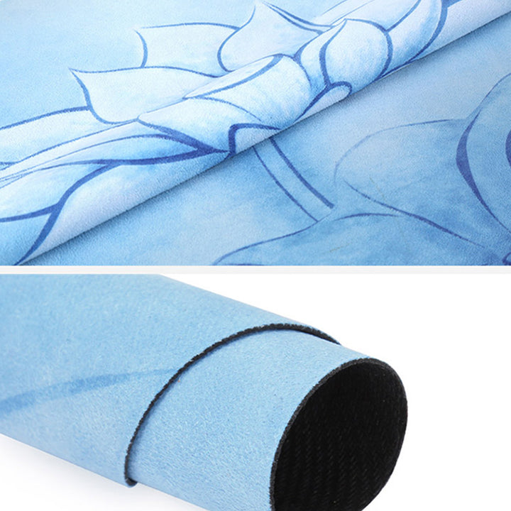 Buddha Stones Lotus Mandala Pattern Foldable Yoga Meditation Seat Mat Home Decoration - image 4