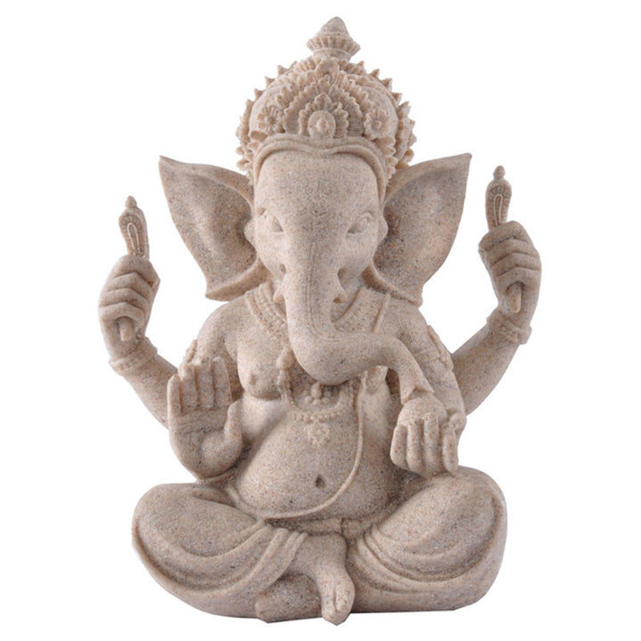 Ganesh Ganpati Elephant Statue Wealth Blessing Home Decoration - image 4