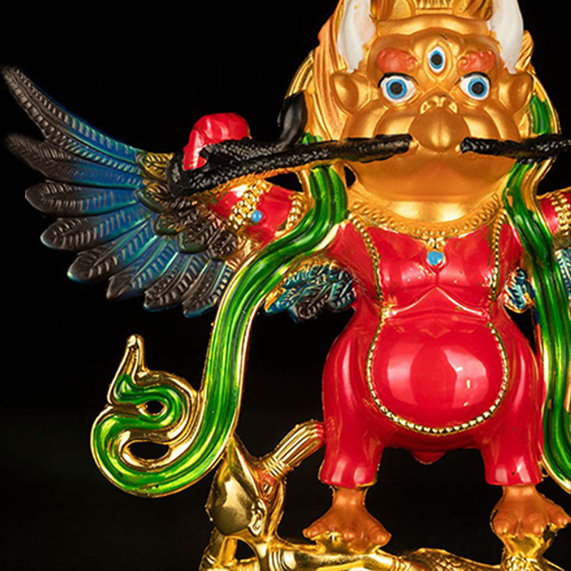 Tibet Garuda Bird Alloy Keep Evil Spirits Away Home Decoration - image 4