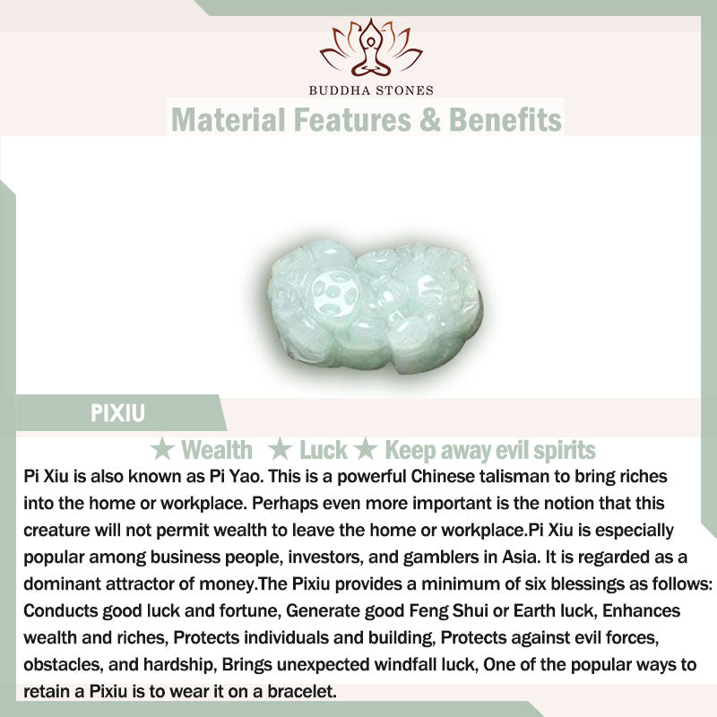 Buddha Stones Fengshui Wealth Prosperity Jade PiXiu Luck Ring - image 8