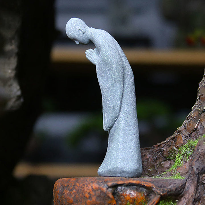 Buddha Stones Meditation Buddha Monk Serenity Home Decoration - image 9