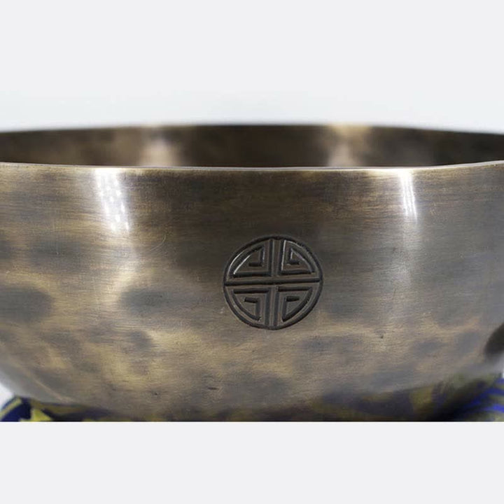Lunar Rainbow Full Moon Singing Bowl Handcrafted for Healing and Meditation Positive Energy Sound Bowl Set - image 13