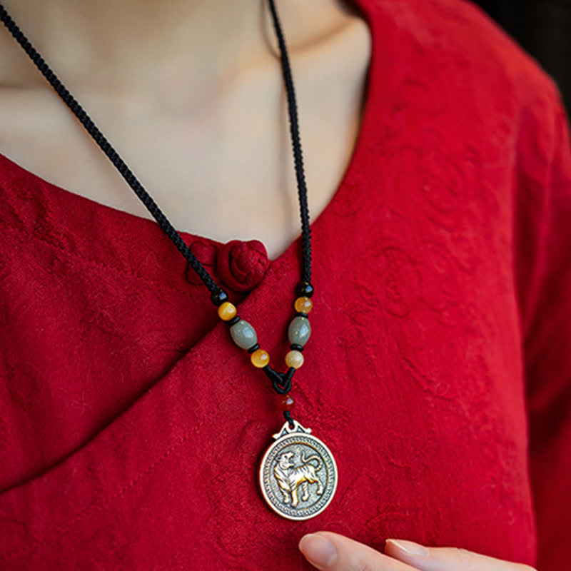 12 Chinese Zodiac Blessing Wealth Fortune Necklace Pendant - image 11