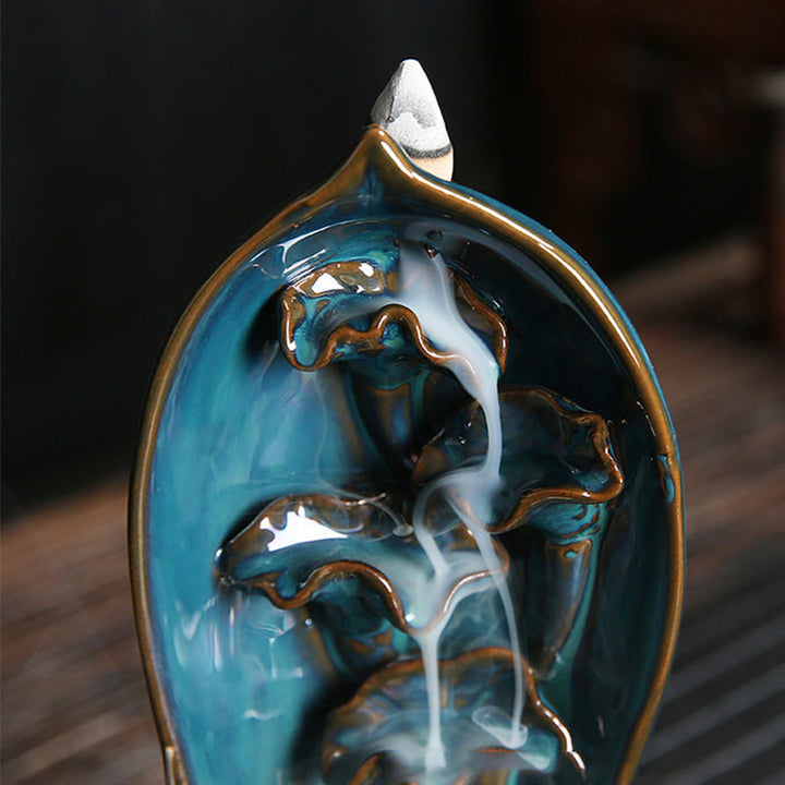 Waterfall Incense Burner Backflow Incense Holder - image 7