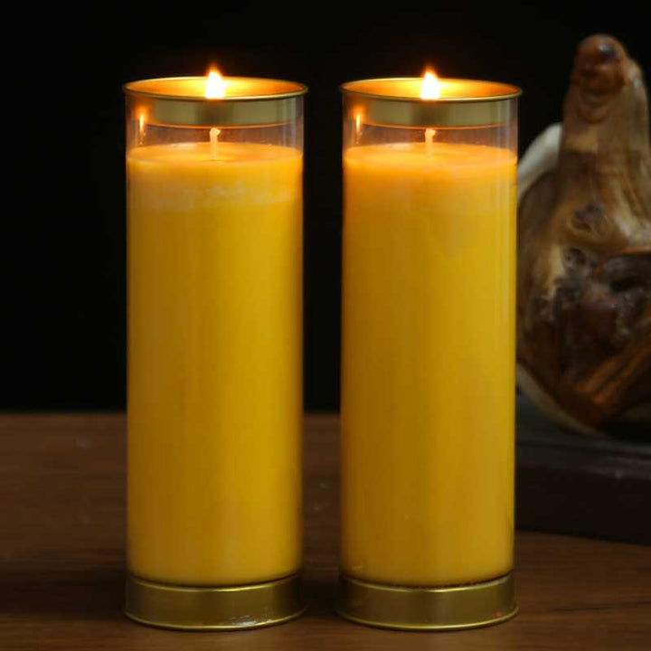 Meditation Prayer Altar Candle Buddhist Temple Rituals Use Items - image 17