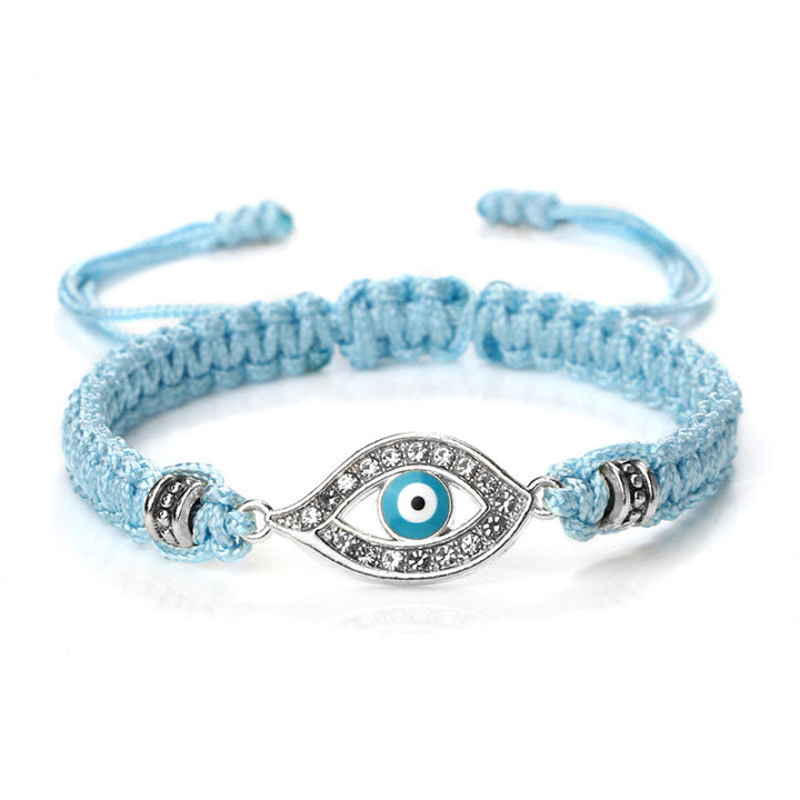 Buddha Stones Evil Eye Keep Away Evil Spirits String Bracelet