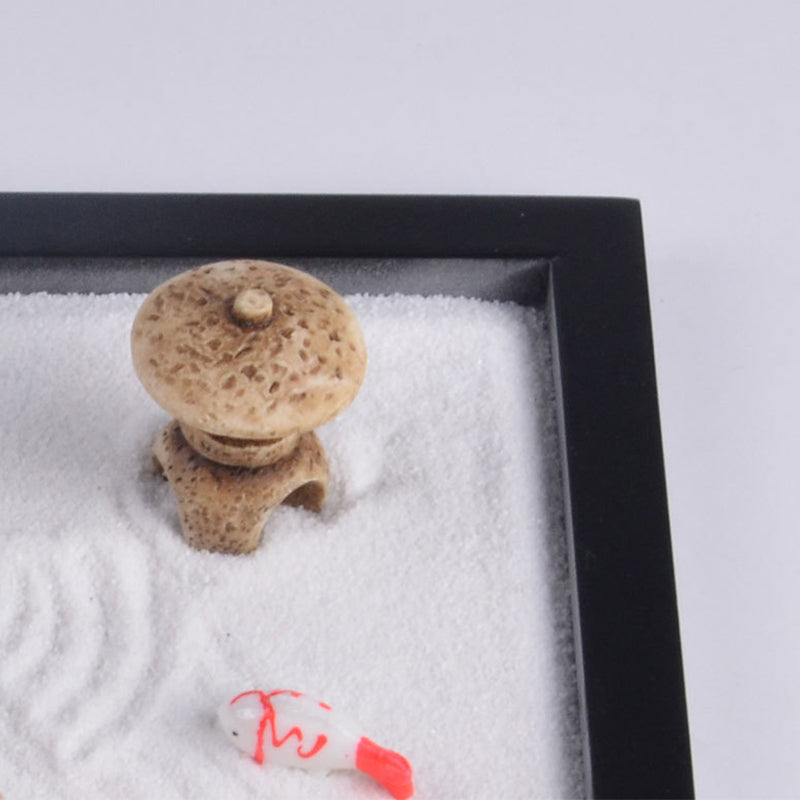 Koi Fish Small Bridge Calm Peace Meditation Zen Garden Decoration - image 7