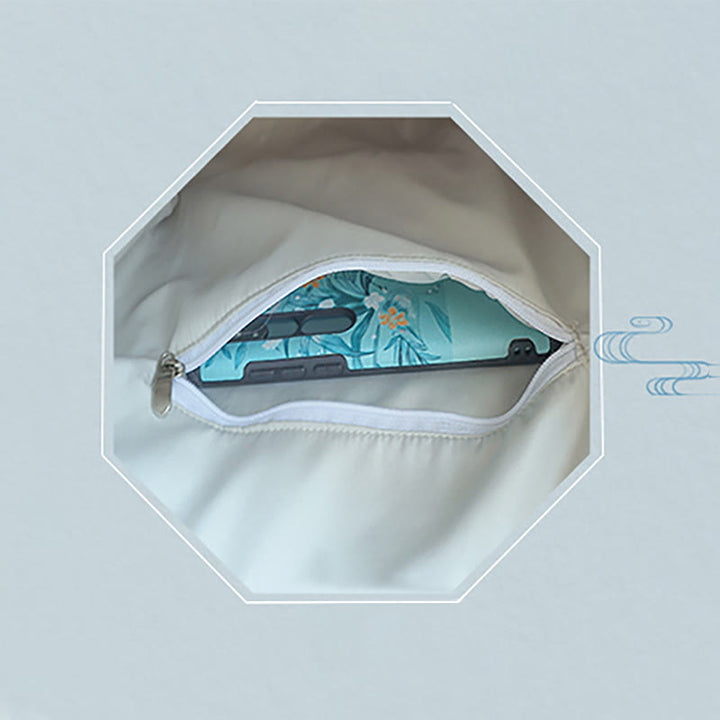 Pear Flower Plum Peach Blossom Bamboo Embroidery Canvas Large Capacity Shoulder Bag Tote Bag - image 21