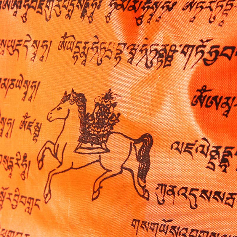 Tibetan Blessing Outdoor 25 Pcs Triangle Prayer Flag Decoration - image 14