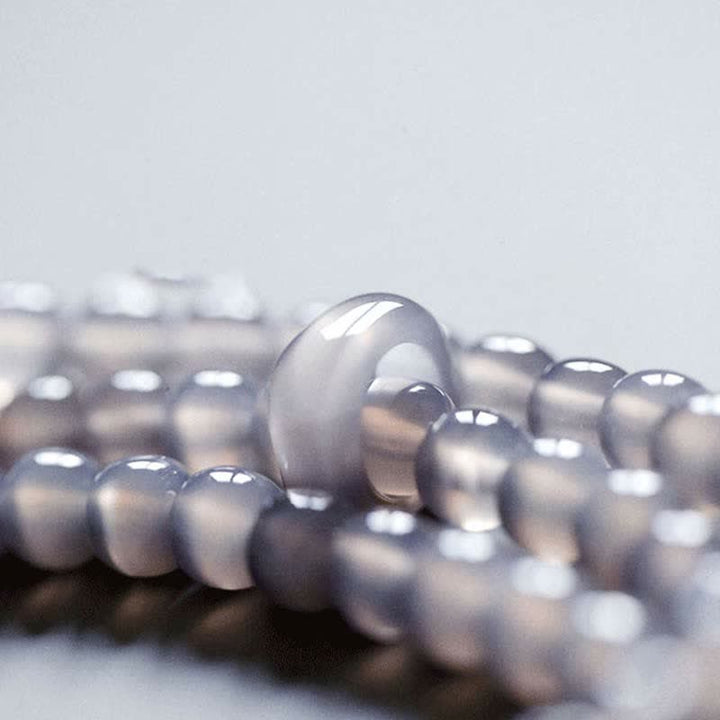 Natural Amethyst Crystal Meditation Healing Bracelet - image 17