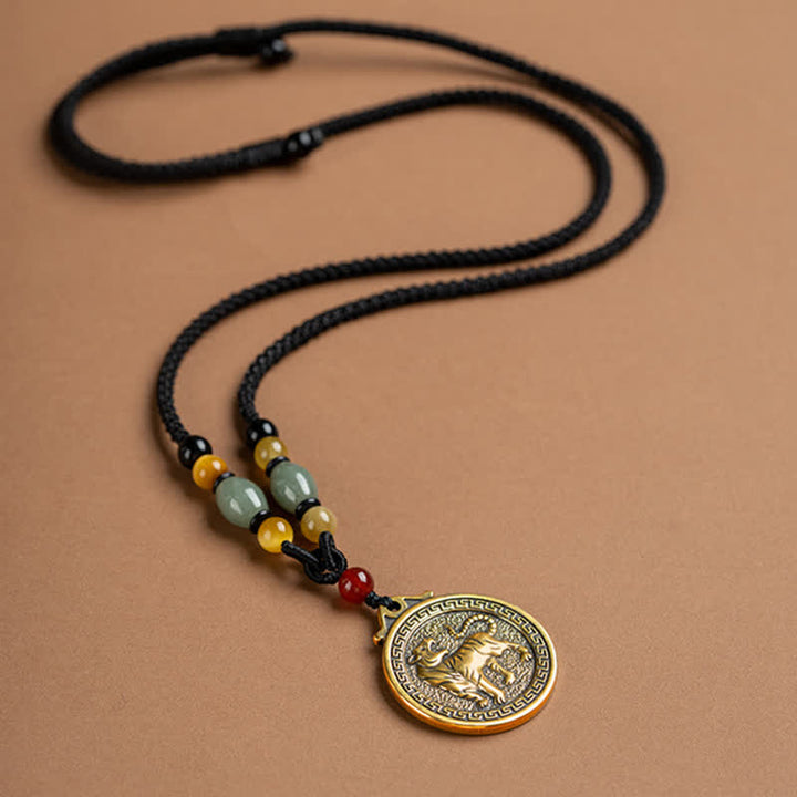12 Chinese Zodiac Blessing Wealth Fortune Necklace Pendant - image 13