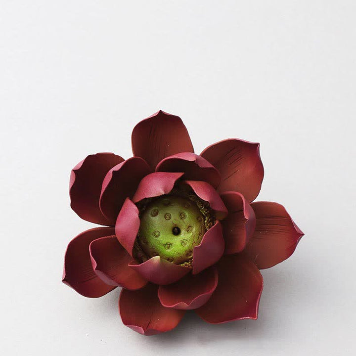 Tibetan Lotus Positive Peace Incense Burner Decoration - image 10