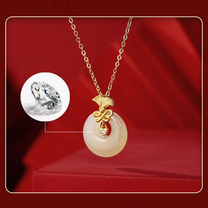 Buddha Stones 925 Sterling Silver Natural Hetian Jade Carnation Flower Prosperity Necklace Pendant - image 3