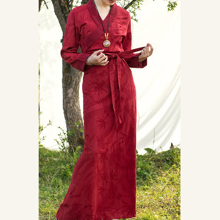 Tibetan Dress Clothing Lhasa Long Wrap Dress Maxi Dress Women Clothing - image 11