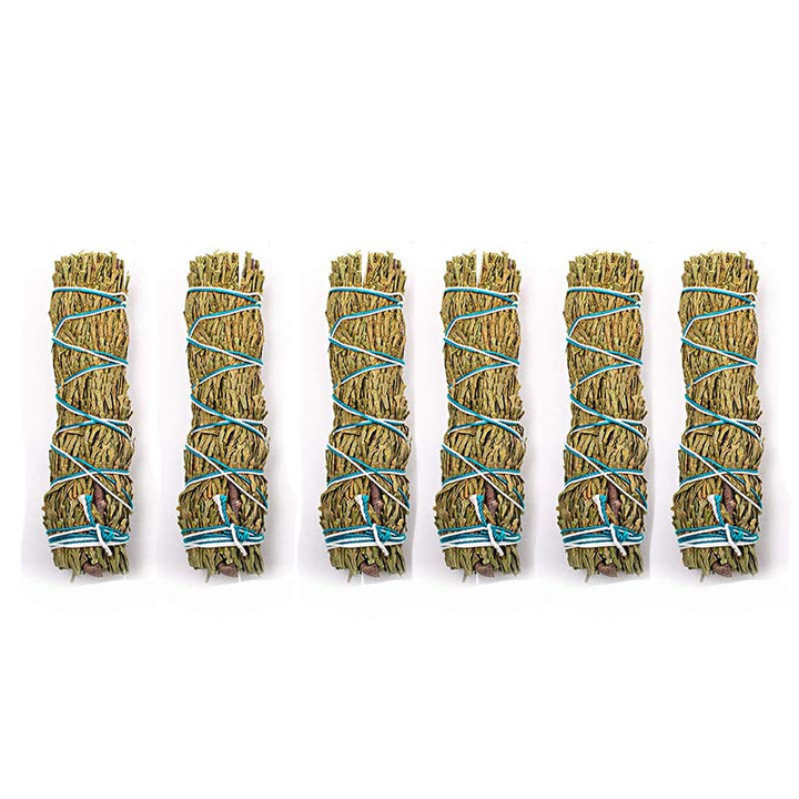 Buddha Stones Smudge Stick for Home Cleansing Incense Healing Meditation and Cedar Sticks Incense Wands Rituals - 6 Stick (10.5cm/Stick) - image 12