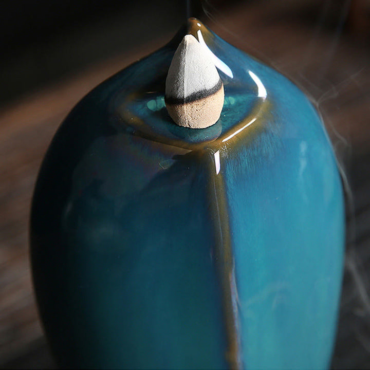 Waterfall Incense Burner Backflow Incense Holder - image 8