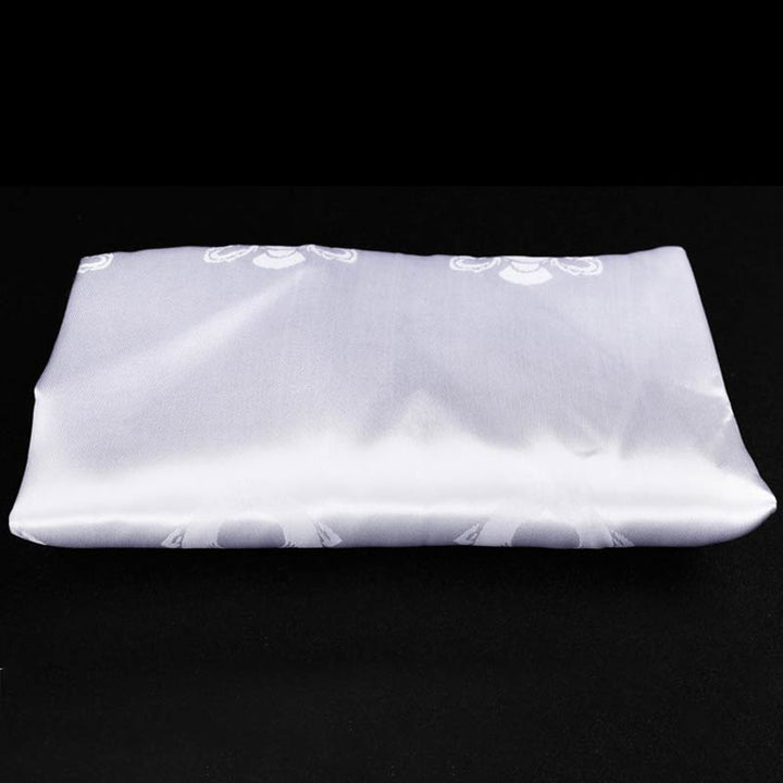 Tibetan Blessing Auspicious 5 Colors Khata Decoration - White - image 6