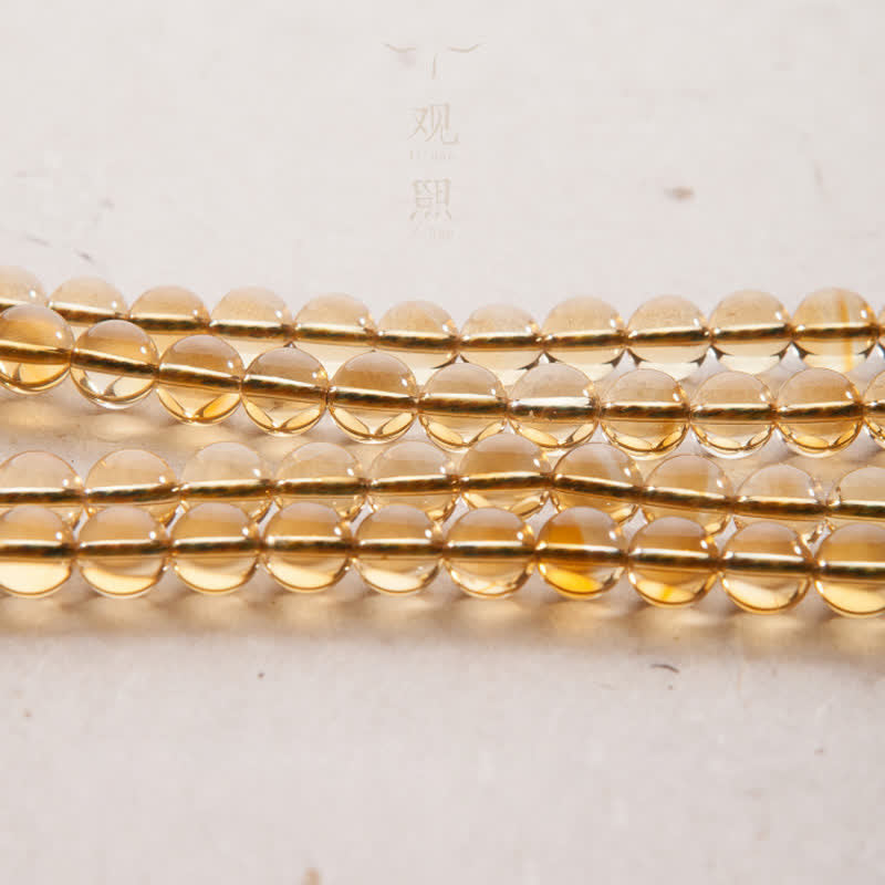 108 Mala Beads 925 Sterling Silver Citrine Sandalwood Turquoise Protection Prosperity Bracelet - image 13