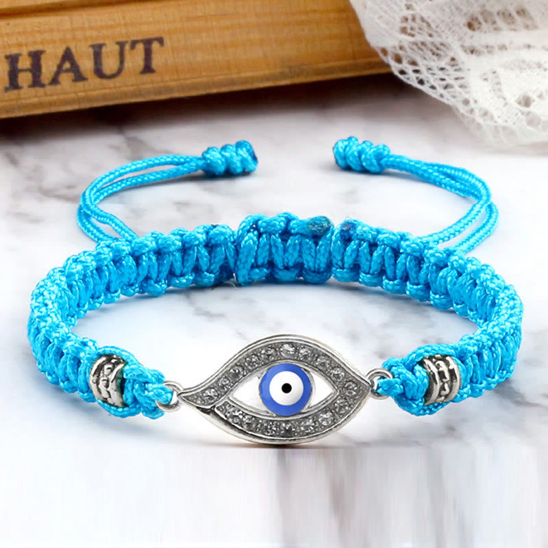 Buddha Stones Evil Eye Keep Away Evil Spirits String Bracelet