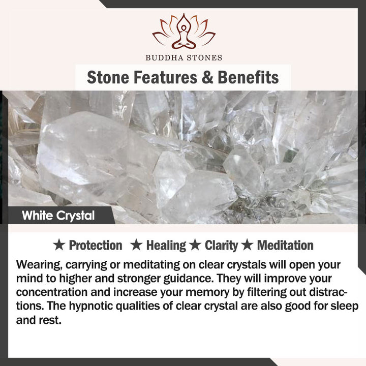 Buddha Stones Chinese Dragon Natural Quartz Crystal Healing Energy Necklace Pendant - image 24