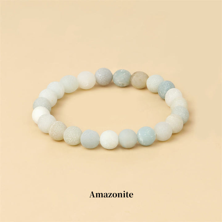 Buddha Stones "All the Best for Love and Harmony" Stone Quartz Bracelet Includes Gift Message Card - image 39