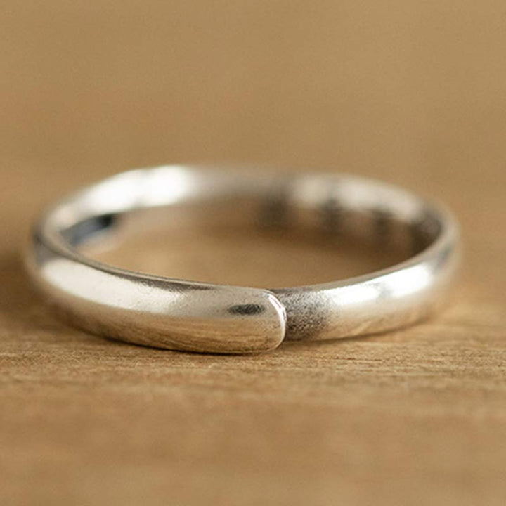 Buddha Stones 925 Sterling Silver Chinese Zodiac Natal Buddha Blessing Couple Ring - image 7