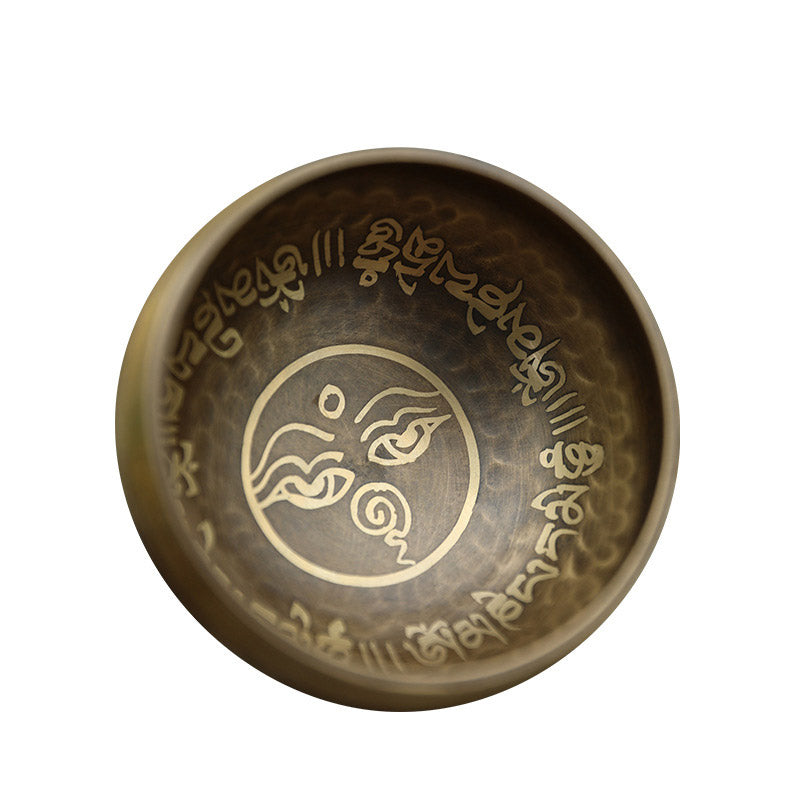 Tibetan Sound Bowl Handcrafted for Yoga and Meditation Singing Bowl Set - image 11