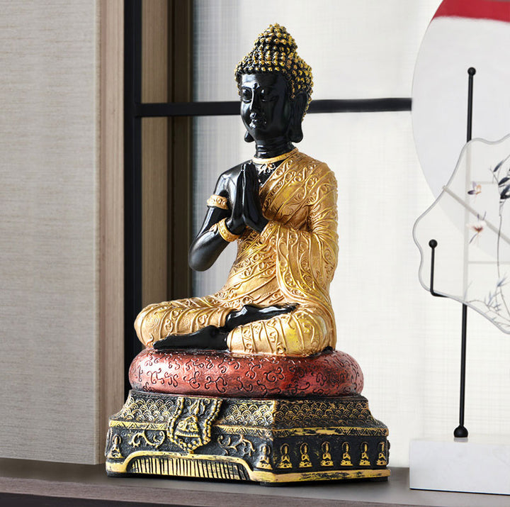 Buddha Compassion Resin Statue Decoration - image 16