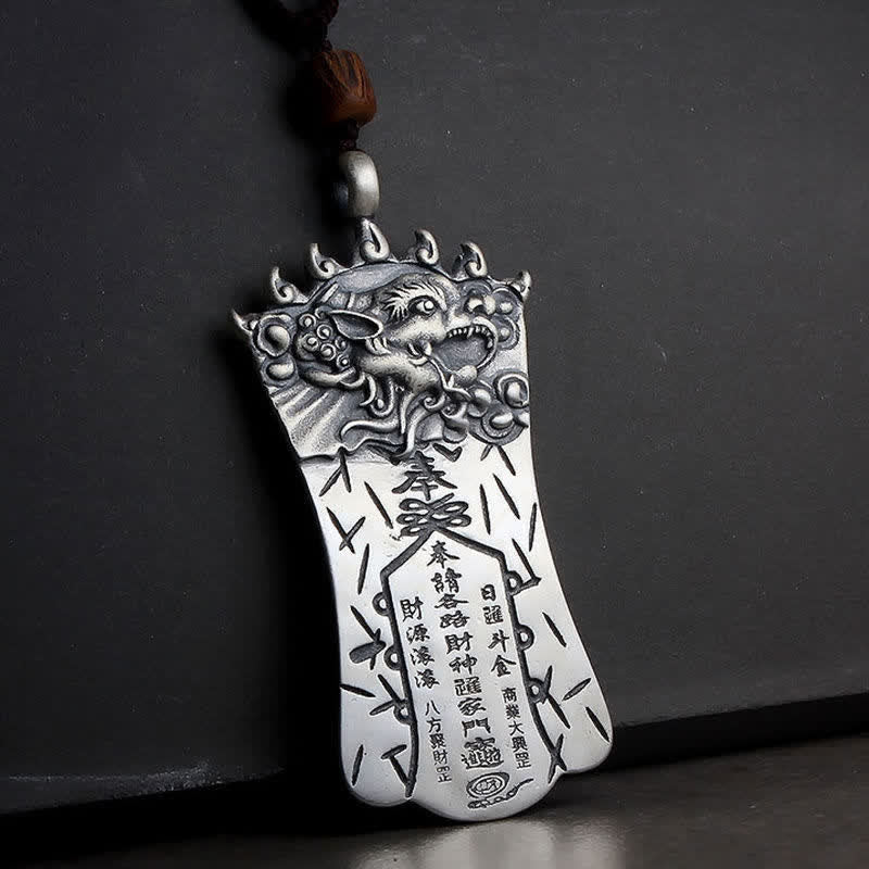 FengShui Bagua PiXiu Cinnabar Balance Necklace Pendant - image 10