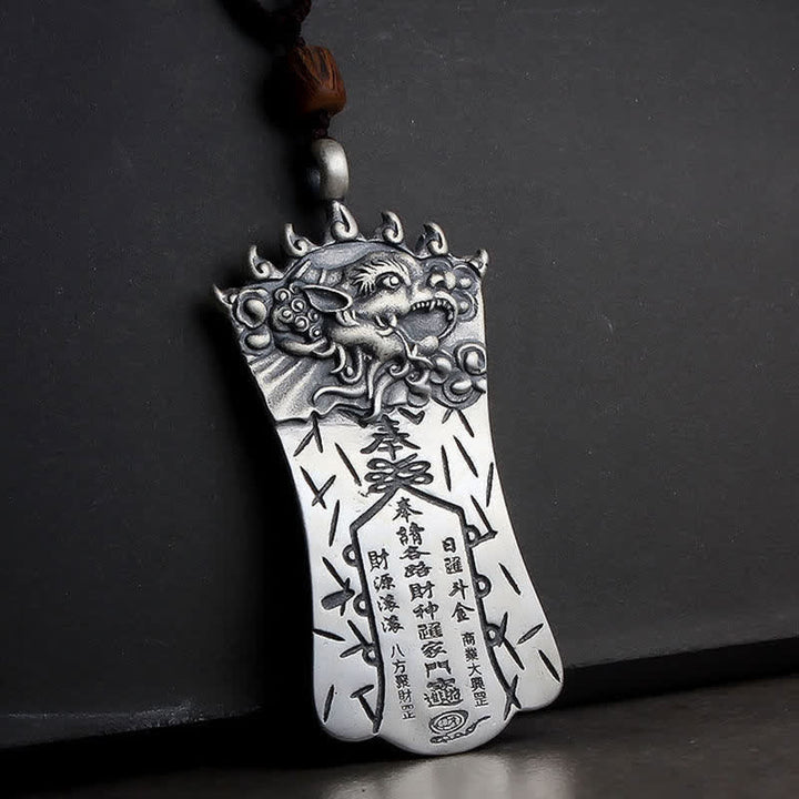 FengShui Bagua PiXiu Cinnabar Balance Necklace Pendant - image 10