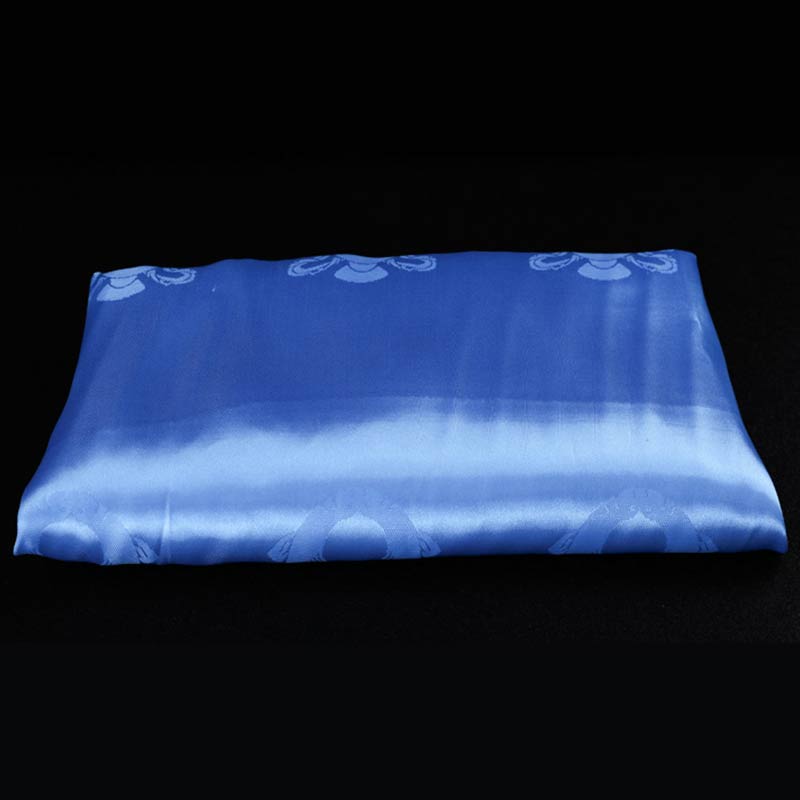 Tibetan Blessing Auspicious 5 Colors Khata Decoration - Blue - image 11