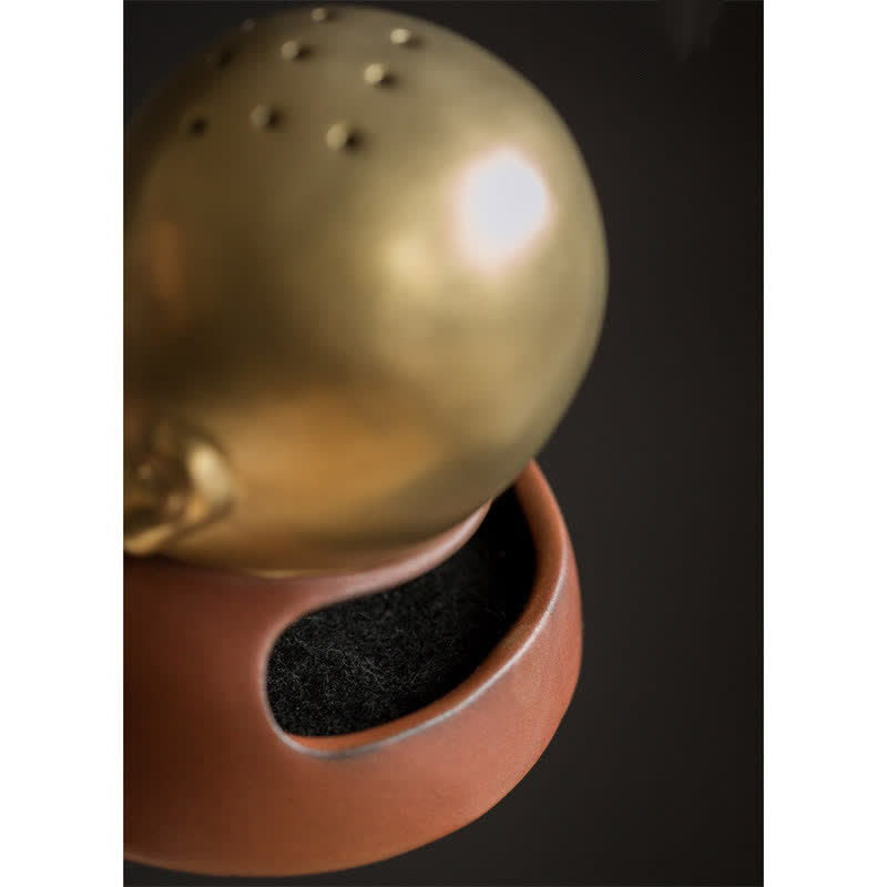 Little Buddha Laughing Buddha Ceramic Healing Incense Burner - image 13