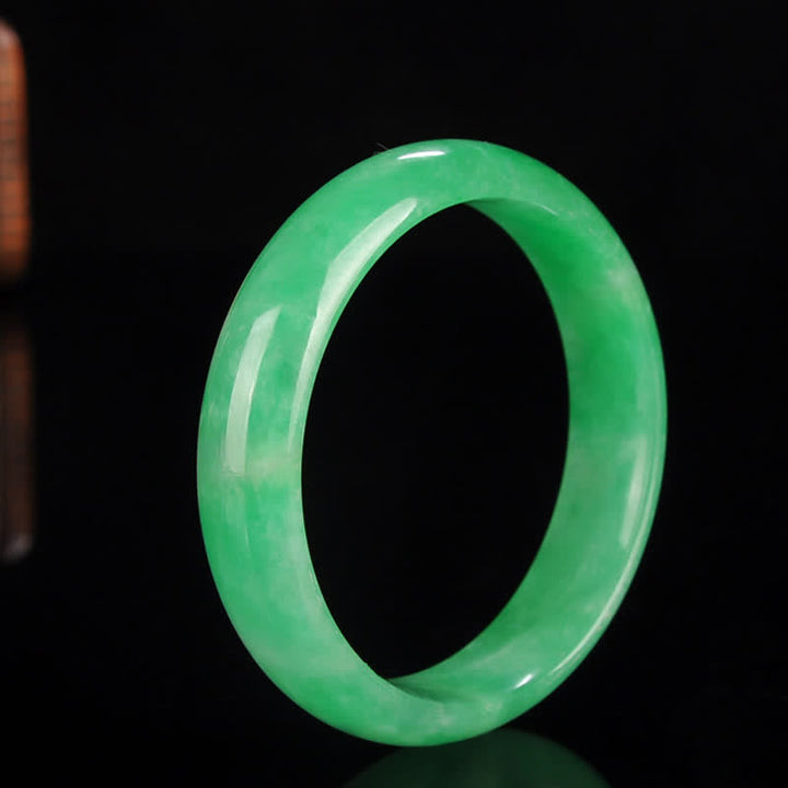 Buddha Stones Jade Healing Abundance Protection Bracelet Bangle - image 4
