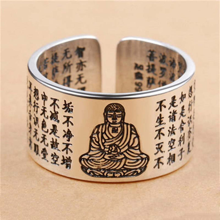 FengShui Buddha Chinese Zodiac Protection Adjustable Ring