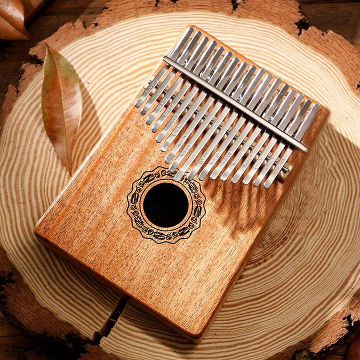 Kalimba 17 Keys Thumb Piano Mahogany Wood Acacia Walnut Portable Finger Piano