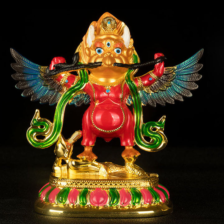 Tibet Garuda Bird Alloy Keep Evil Spirits Away Home Decoration