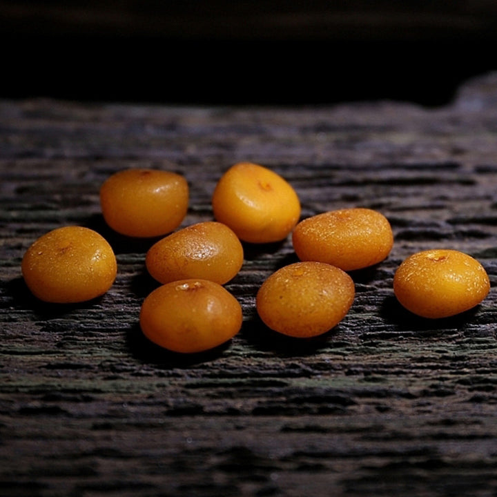 Tibet 108 Mala Beads Yak Bone Amber Balance Bracelet