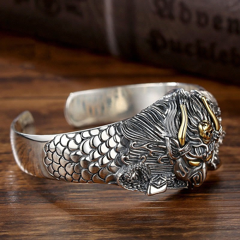 Tibetan Garuda Bird Wisdom Protection Bracelet Bangle