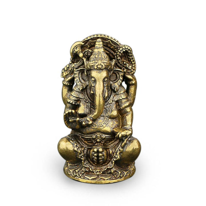 Ganesh Ganpati Elephant Statue Wealth Home Decor