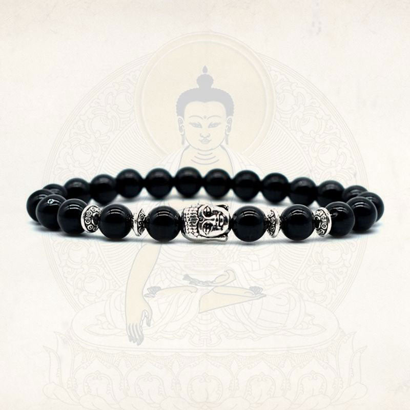 Buddha Stones Amethyst Love Healing Bracelet