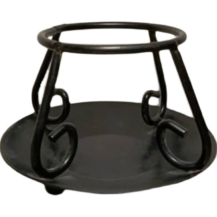 Cast Iron Cauldron Prayer Altar Burning Holder Incense Sage Smudging Rituals Use Items