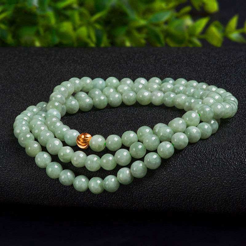 108 Beads Jade Luck Bracelet Mala