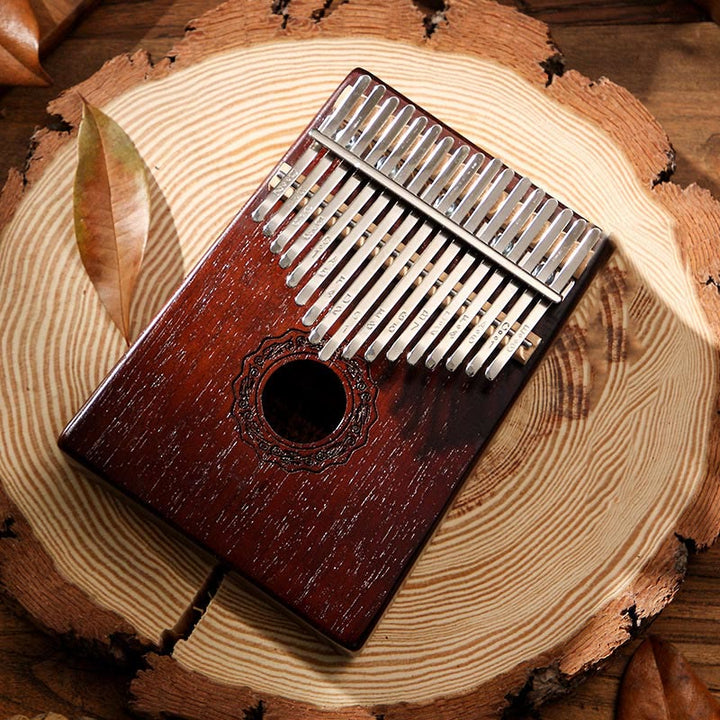 Kalimba 17 Keys Thumb Piano Mahogany Wood Acacia Walnut Portable Finger Piano