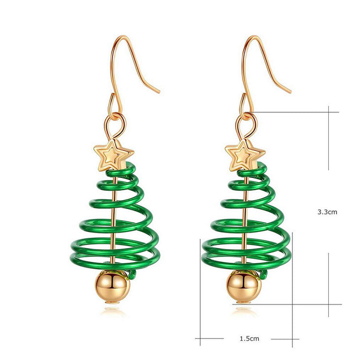 Christmas Theme Drop Dangle Earrings