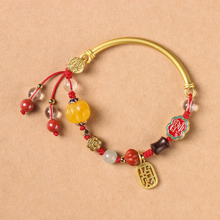 Tibetan Auspicious Clouds Fortune Happiness Wealth Luck Bracelet