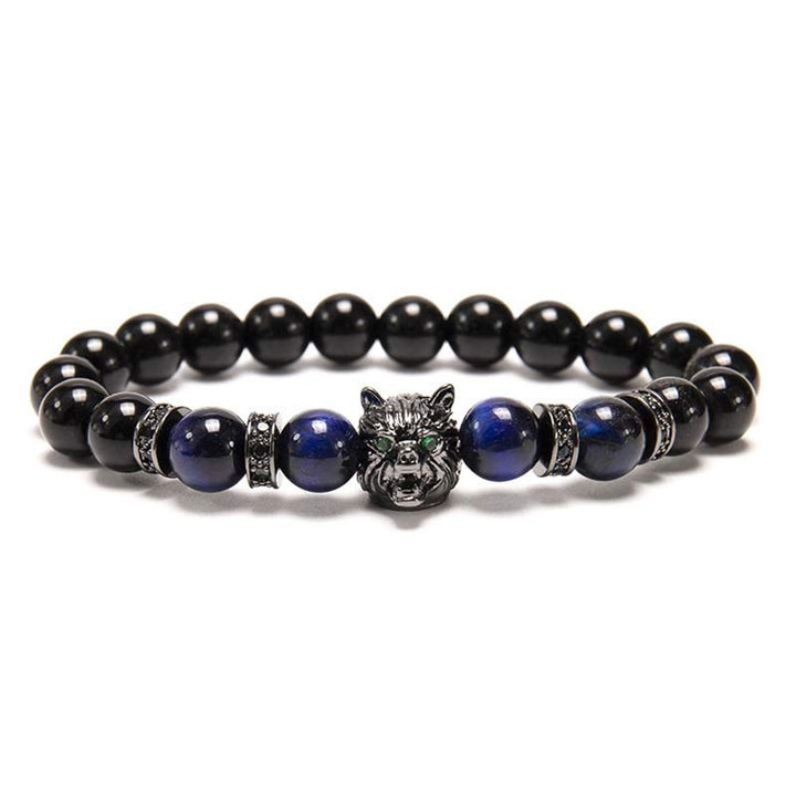 Buddha Stones “Save A Wolf” Bracelet