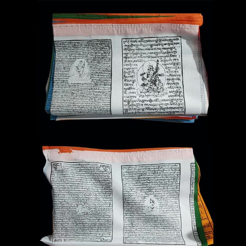 Tibetan 5 Colors Windhorse Scriptures Auspicious Outdoor Prayer Flag