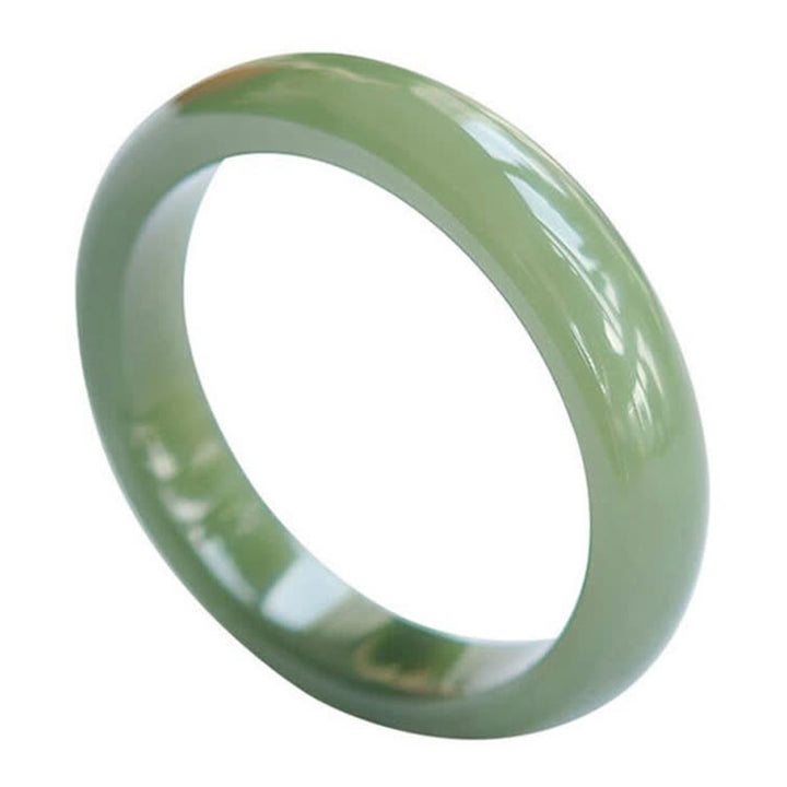 Jade Abundance Blessing Bangle Bracelet