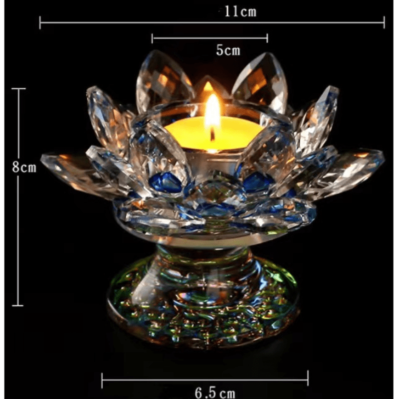 Tibetan Lotus Candlestick Ornament