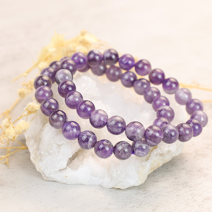 Buddha Stones The Amethyst Purification Bracelet